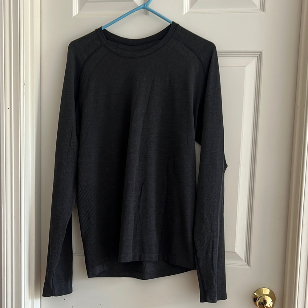 Lululemon METAL VENT TECH LONG SLEEVE 2.0 - Deep Coal/Black